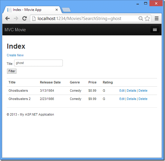 ASP.NET MVC 5 - 验证编辑方法(Edit method)和编辑视图(Edit view)_ASP.NET_14