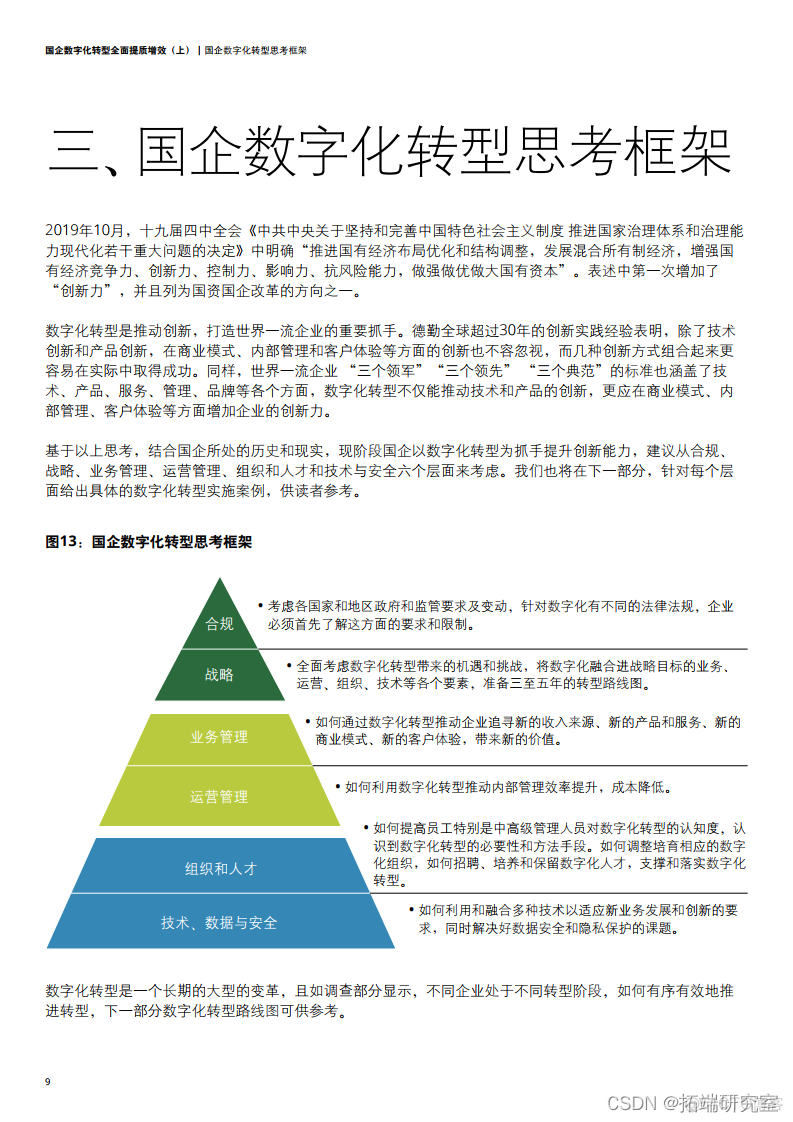 报告分享|国企数字化转型 全面提质增效报告_迭代_10