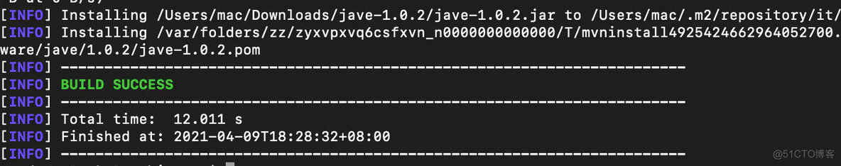 Mac系统用Maven本地引入jar包报错问题解决_xml文件_03