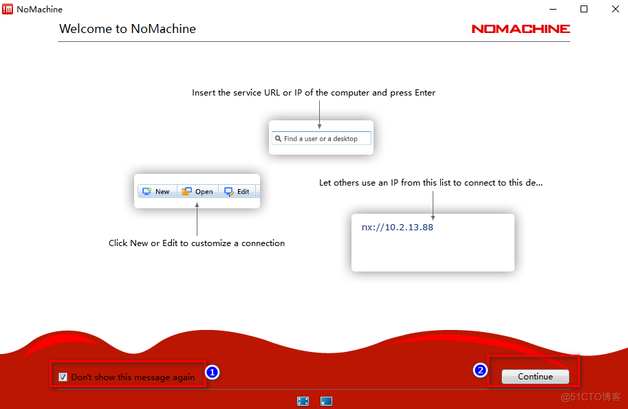 在windows10上通过NoMachine连接kali的远程桌面