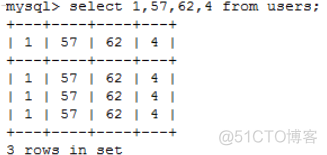 SELECT 1,2,3...的含义及其在SQL注入中的用法_字段_04