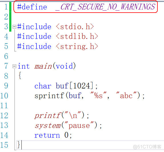 VS关于 _CRT_SECURE_NO_WARNINGS 警告说明_windows_02