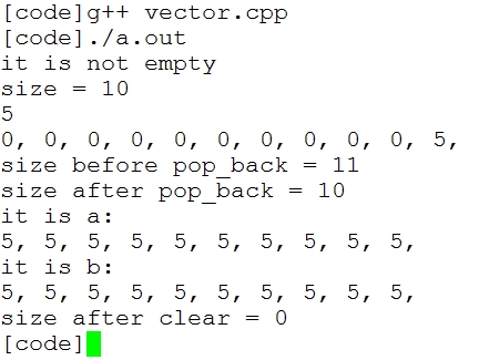 C++入门学习——标准模板库之vector_入门教程_03