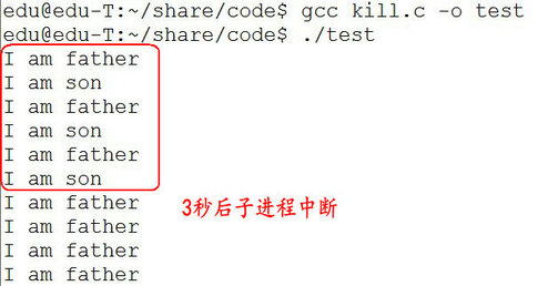 Linux系统编程——进程间通信：信号中断处理_Linux_03