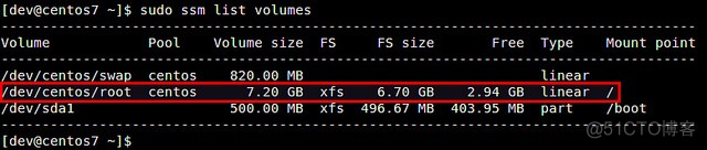 如何在CentOS/RHEL 7上借助ssm管理LVM卷？_centos_05