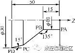 数车如何用指令进行任意角度倒角的编程_指令格式