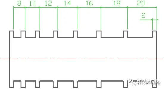 如何用数控车床宏程序加工变螺距螺纹？_5g