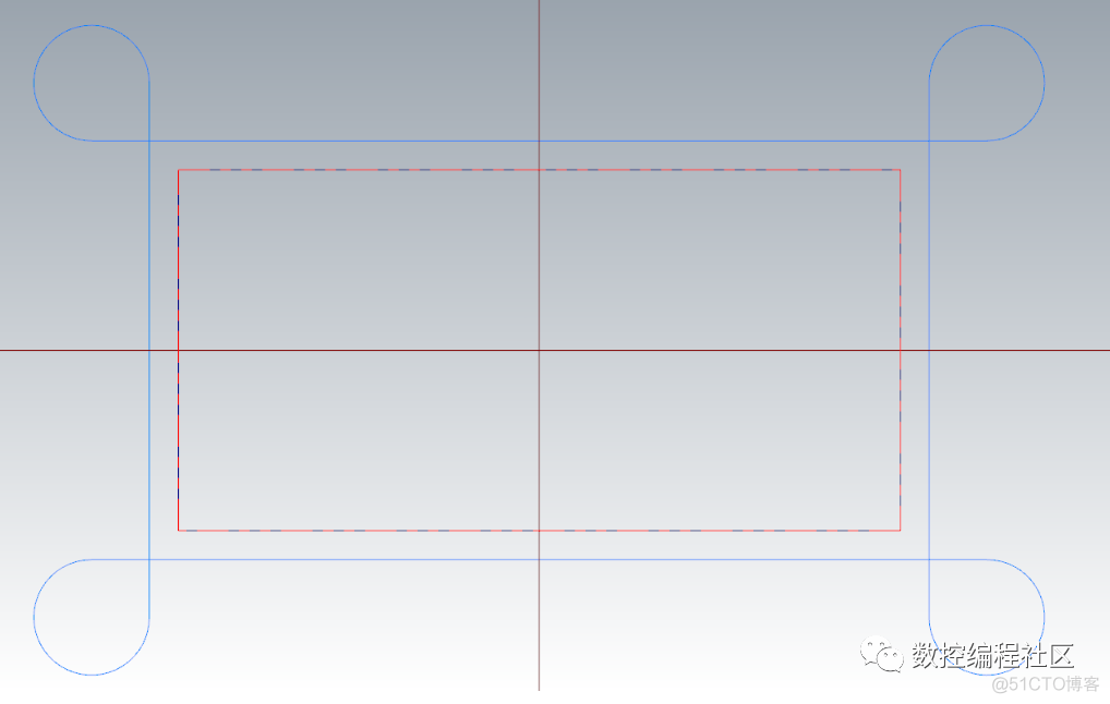 Mastercam直角转圈刀路设置_2d