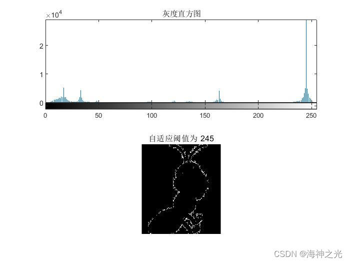 【图像分割】基于matlab直方图的自适应阈值方法分割前景与背景【含Matlab源码 2144期】_matlab_07