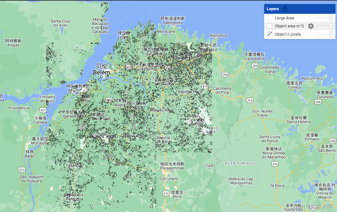 Google Earth Engine（GEE）——因阈值设定，无法加载影像放大后的影像_计算机视觉_08