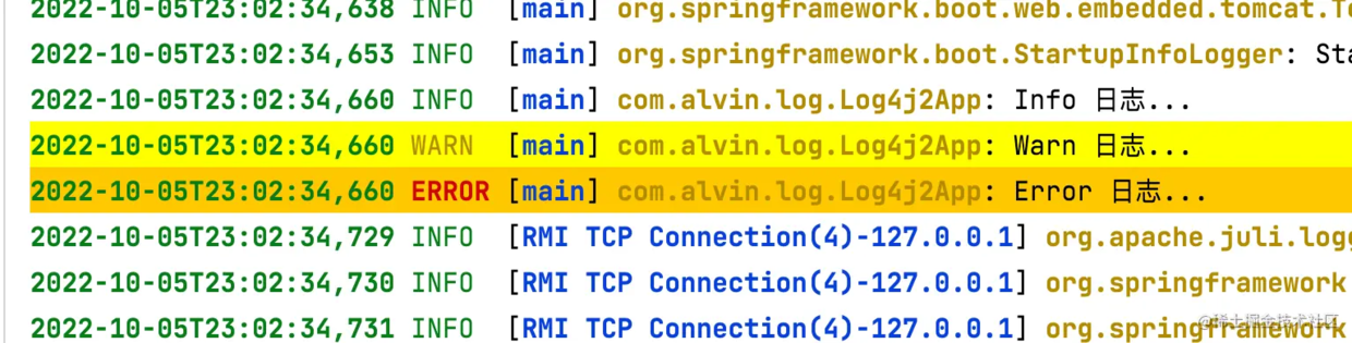 SpringBoot 2.x整合Log4j2日志_xml_03