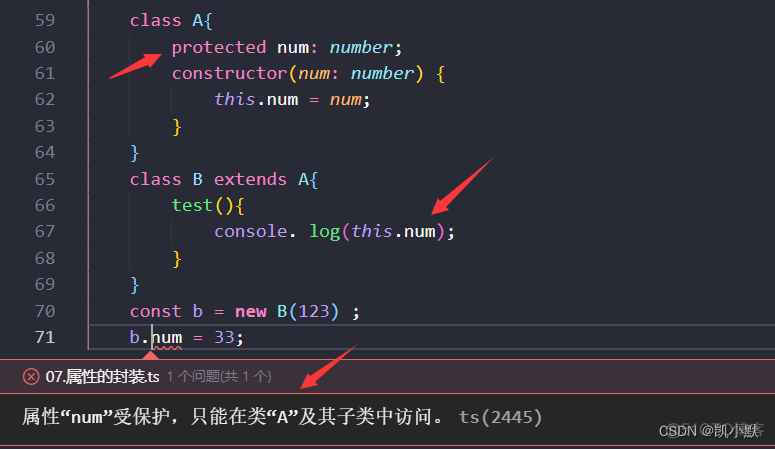 【TypeScript教程】# 14：属性的封装_typescript_04