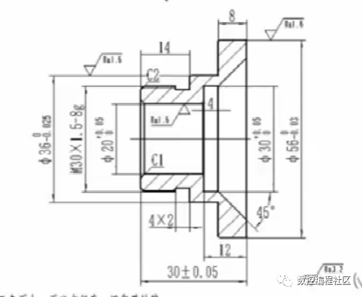 套类零件工艺分析计算和程序参考_其它