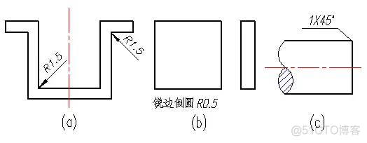 机械制图常用简单画法_圆角_06