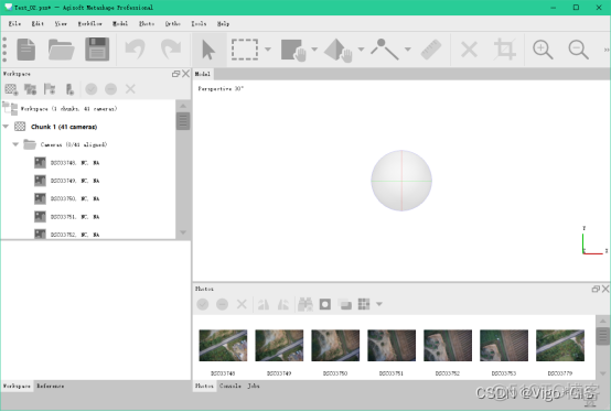 Metashape（Photoscan）【制作DOM和DEM】超级详细的步骤，文末有安装包_点云_17