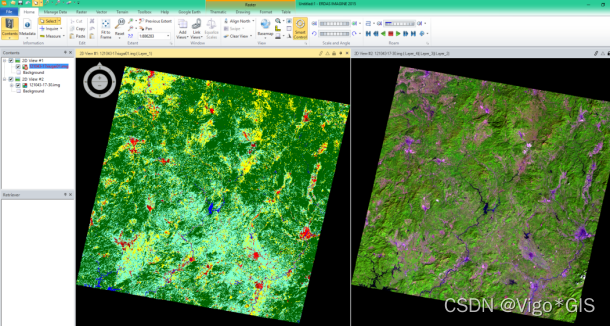 【erdas做土地利用变化检测分析】_gis_36