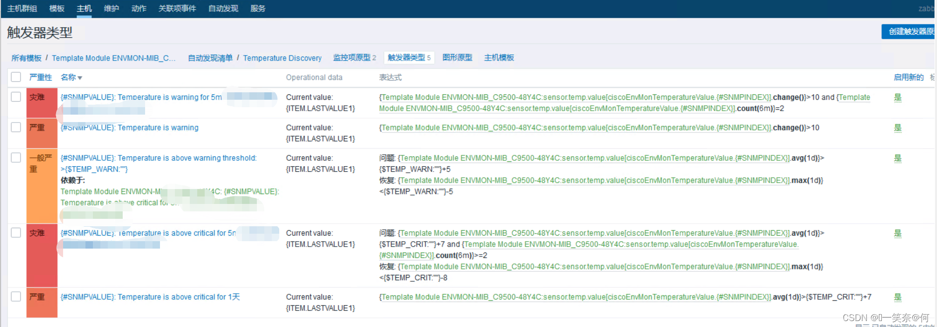 @zabbix监控网络设备温度Temp及告警配置 （sensor）_网络_09