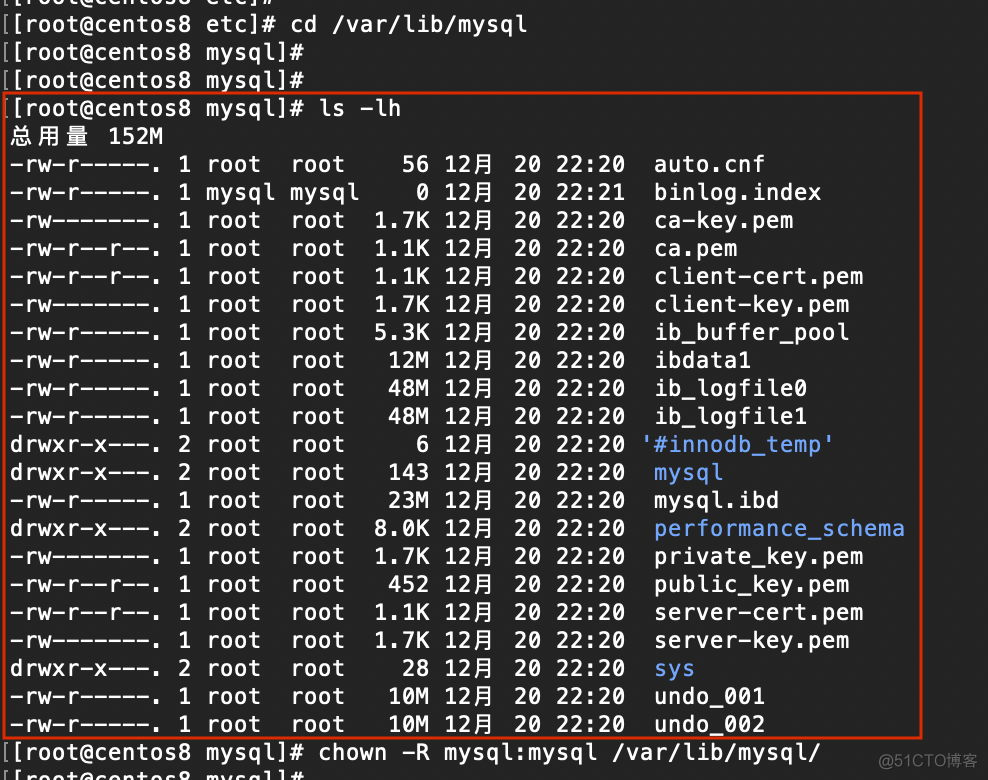 Centos8安装Mysql8.0（RPM）