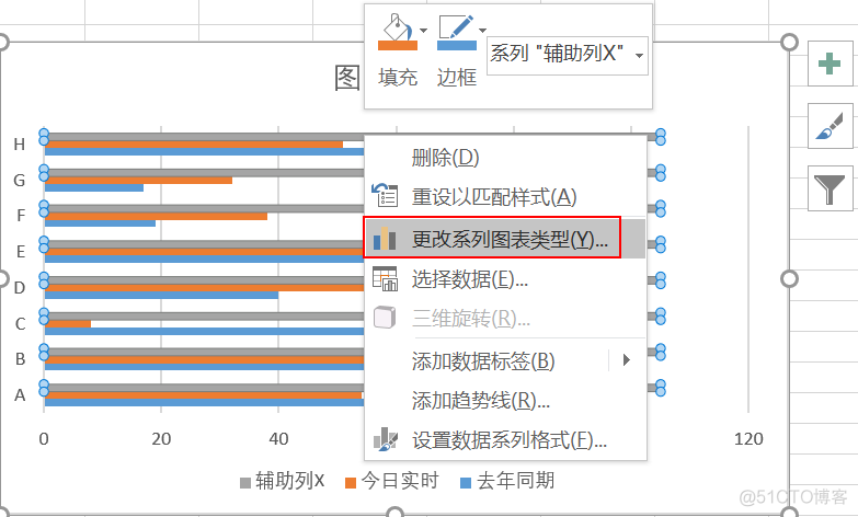 Excel高级图表|滑珠图_随机数_05