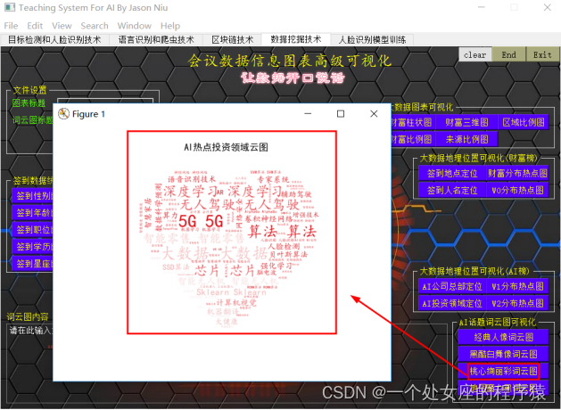 AI&BlockChain：“知名博主独家讲授”人工智能创新应用竞赛【精选实战作品】之《基于计算机视觉、自然语言处理、区块链和爬虫技术的智能会议系统》软件系统案例的界面简介、功能介绍分享之四、数据挖掘_计算机视觉_20