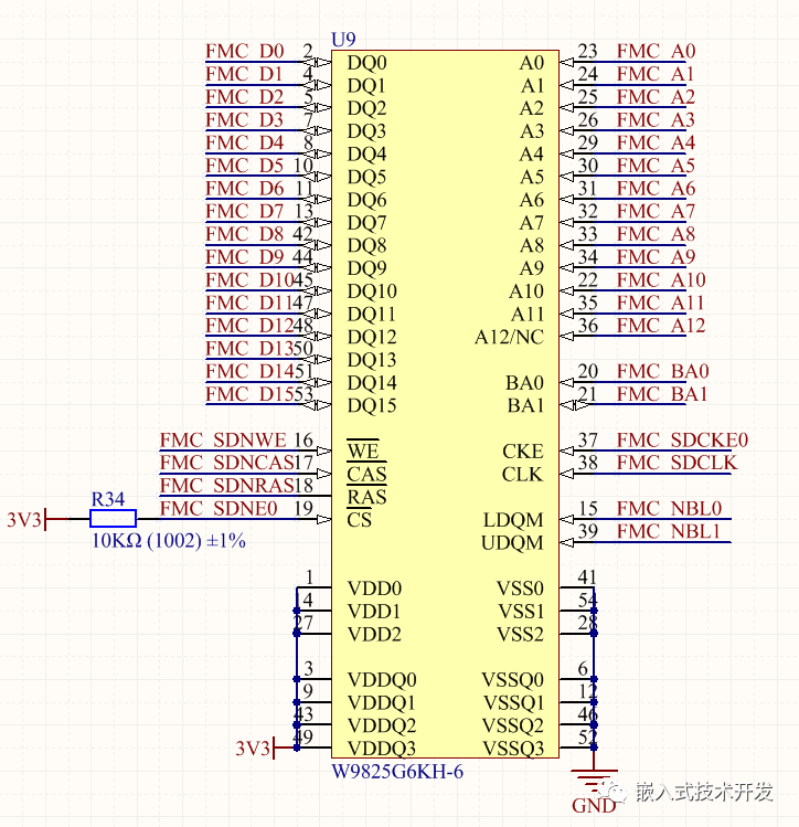 STM32CubeMX之SDRAM接口_数据