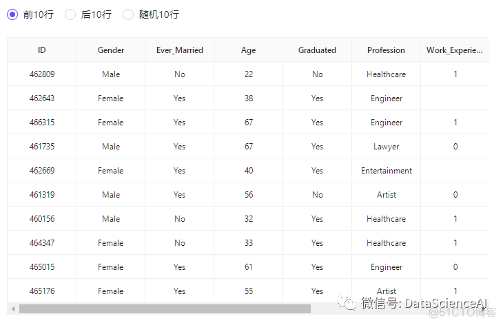 数据集 | 客户分类数据集_字段_03