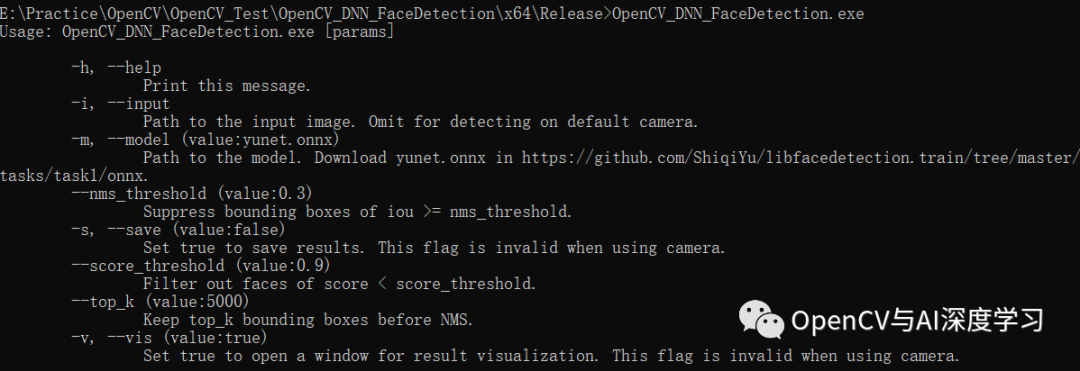 OpenCV DNN人脸检测模块使用步骤演示(基于OpenCV4.5.4)_github_03