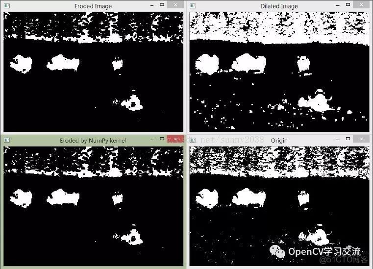 Python OpenCV教程（4、形态学处理）_python_03