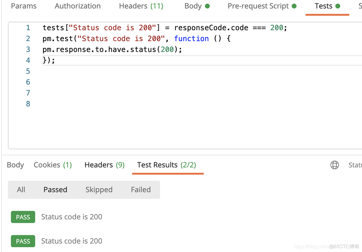 postman获取返回值及tests[]用法_json_08