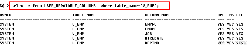 oracle实验9-10 索引与视图，序列和同义词的创建_sql_05