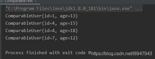 Comparable和Comparator的使用和细节_ide