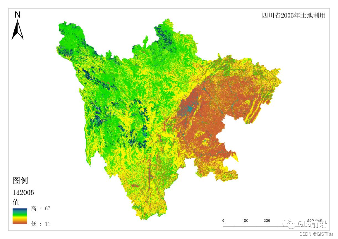 ArcGIS土地利用转移矩阵（附土地利用数据下载）_字段_02