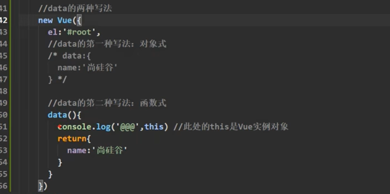 【Vue2.0学习】—el与data的两种写法（三十六）_vue.js_03