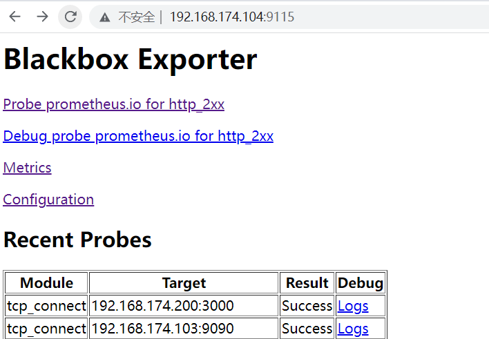 prometheus blackbox exporter example