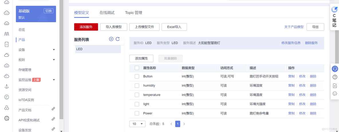 手把手教你完成智慧路灯项目开发【基于华为云IoT】_物联网_21