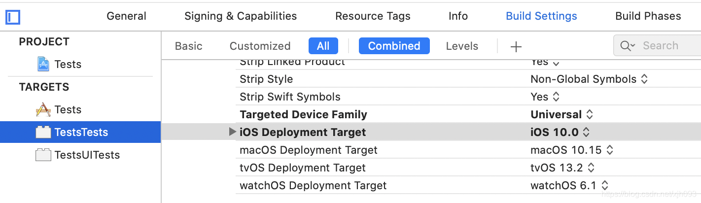 iOS The run destination iPhone X is not valid for tests you have chosen to perform._iphone_02