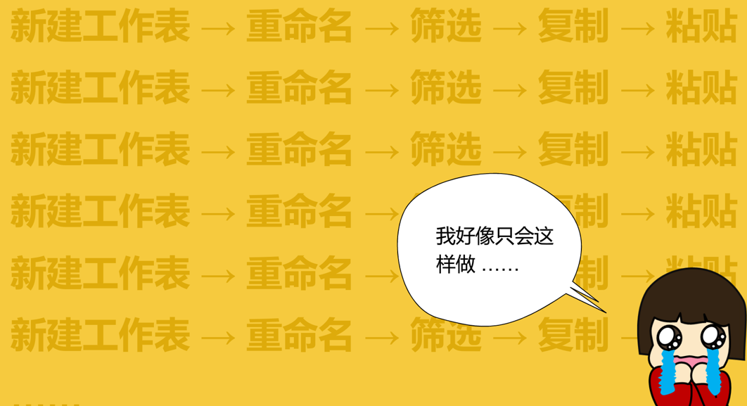 要把总表拆分成多个子工作表，你会怎么做？_表名_02