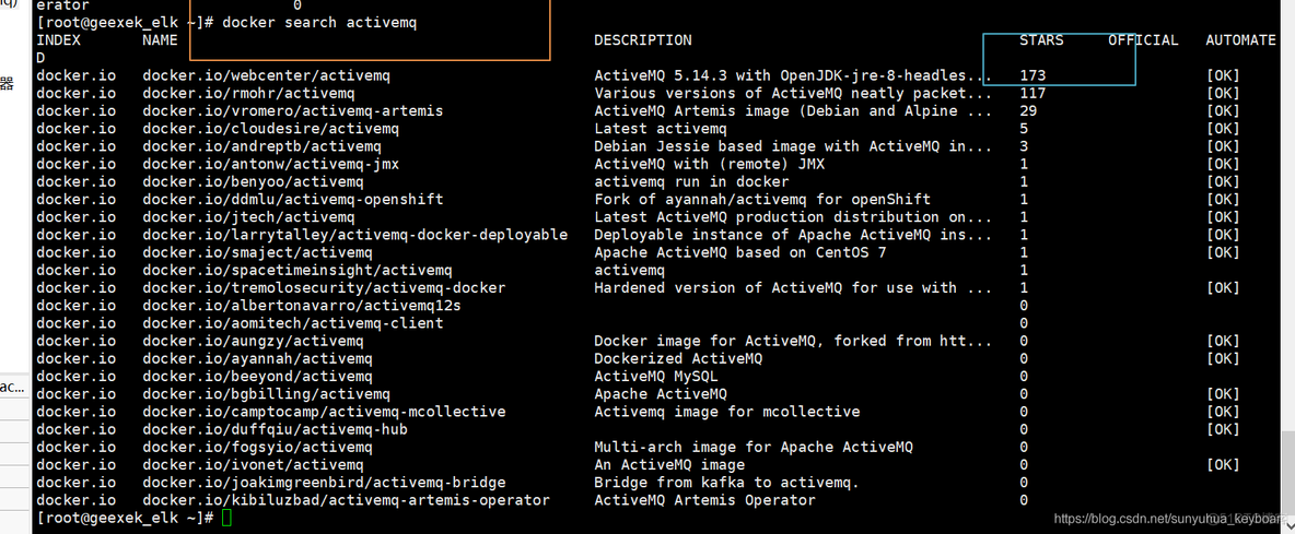 docker搭建并使用activeMQ_xml配置