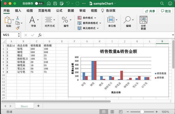 Excel 公式、图表以及单元格的操作_数据_06