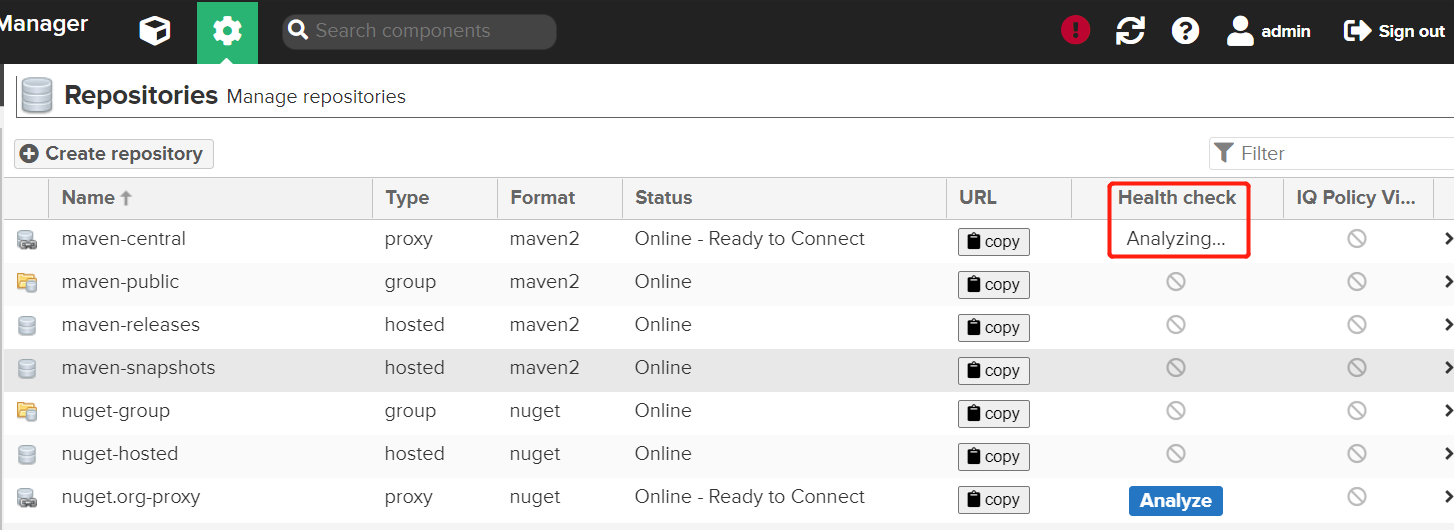 CentOS 7/8搭建并配置Nexus3记录_maven