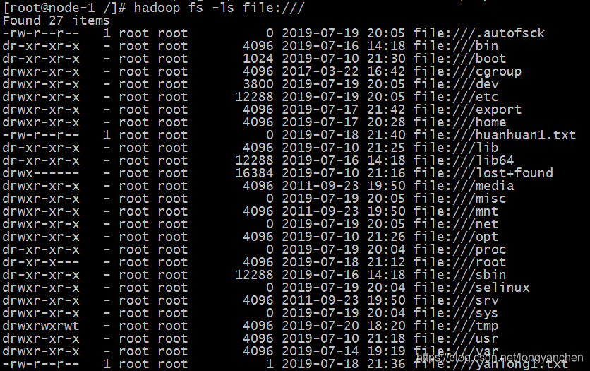 Shell 命令行客户端_hdfs_02