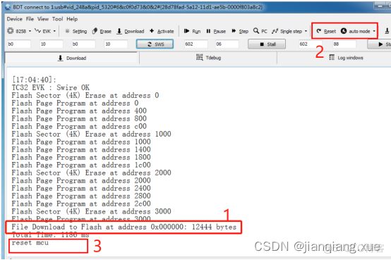 [Telink][TLSR8251] [泰凌微] DTM测试教程_软件使用_12