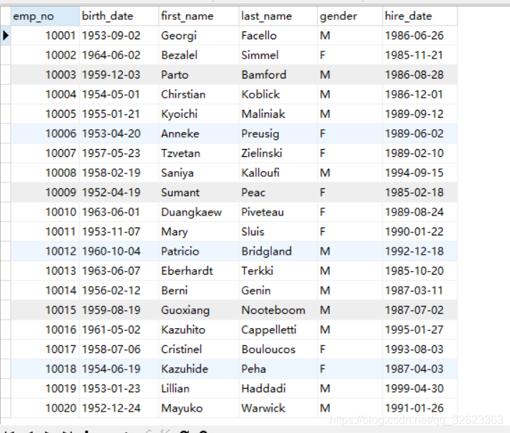 navicat导入mysql示例数据库employees（包括数据）_mysql_03