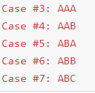 The Preliminary Contest for ICPC Asia Shanghai 2019 F. Rhyme scheme (DP + int128)_i++