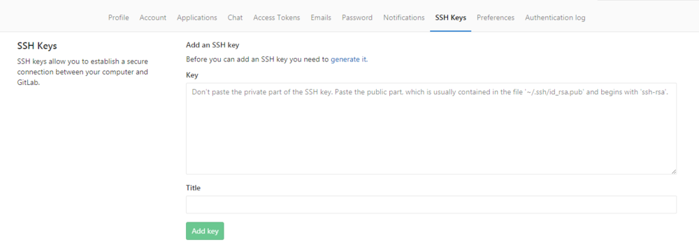 GitLab配置SSH Keys_git_03