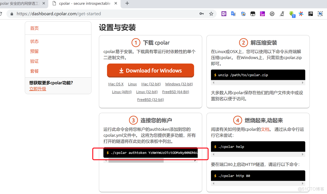 Windows用户如何安装cpolar_服务器_12