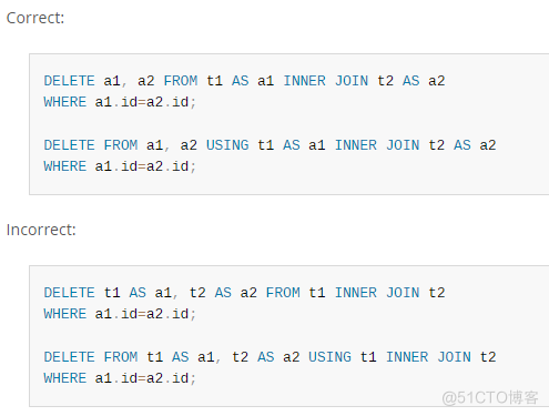 当 SQL DELETE 邂逅 Table aliases，会擦出怎样的火花_Table aliases_29