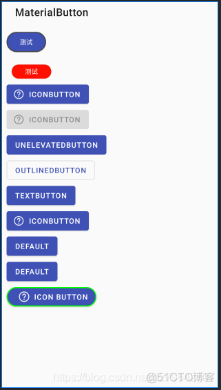 Android 基础 MaterialButton_android