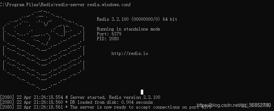 windows Redis启动报错:[3868]  # Creating Server TCP listening/bash: redis-server.exe: command not found_git