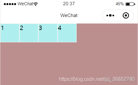 微信小程序UI基础 - Flex布局_css